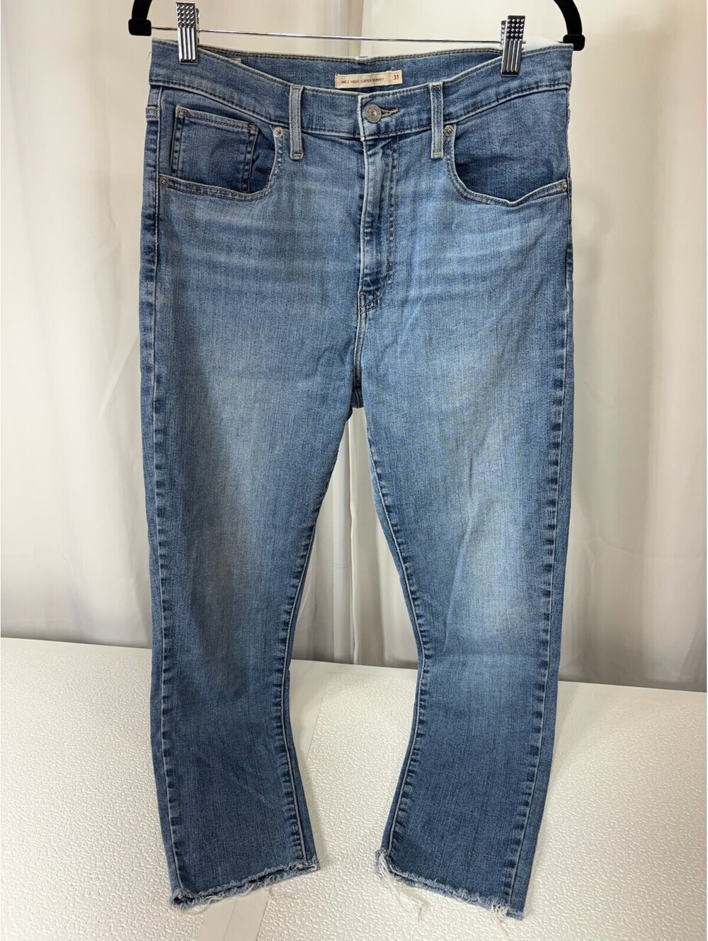 Levi's Premium Mile High Super Skinny Jeans Size 31 246D